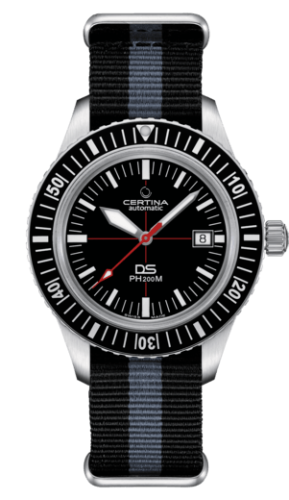 Certina DS PH200M Stainless Steel / Black / NATO